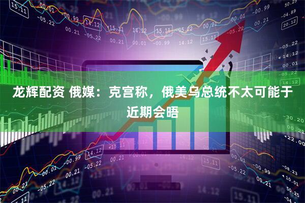 龙辉配资 俄媒：克宫称，俄美乌总统不太可能于近期会晤