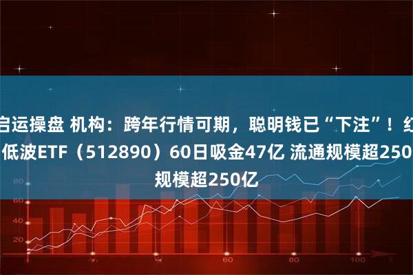 启运操盘 机构：跨年行情可期，聪明钱已“下注”！红利低波ETF（512890）60日吸金47亿 流通规模超250亿